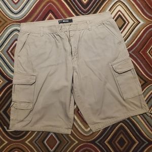 Big n Tall Size 44 Khaki Cargo Shorts
